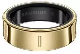 Išmanusis laikrodis Samsung Galaxy Ring dydis 5 Tytan Auksinis