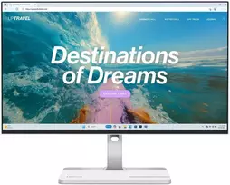 Lenovo L24D-4C Business Monitorius - Cloud Pilkas - 23,8" Full-HD, IPS, 144Hz, 250 Nits, HDMI, USB-C, DP