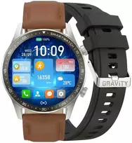 Išmanusis laikrodis Gravity Sidabrinė 2 Paski GT10-8