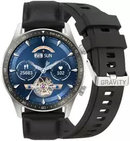 Išmanusis laikrodis Gravity Sidabrinė 2 Paski GT10-7