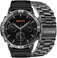 Išmanusis laikrodis MĘSKI GRAVITY GT46-1 - AMOLED, DODATKOWA BRANSOLETA(sg055a)