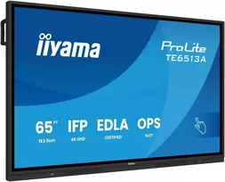 Monitorius Iiyama TE6513A-B2AG 65IN UHD IR 40P - TOUCH AG WITH INTERACTIVE ANDROI