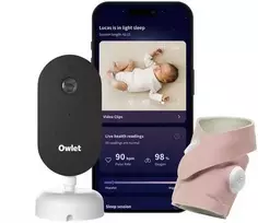 Išmanusis laikrodis Owlet Dream Duo rožinė