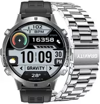 Išmanusis laikrodis MĘSKI GRAVITY GT42-3 - AMOLED, DODATKOWA BRANSOLETA (sg056c)