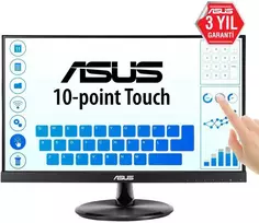 Monitorius Asus VT229H 54.6 cm (21.5") 1920 x 1080 pikselių Full HD Juodas