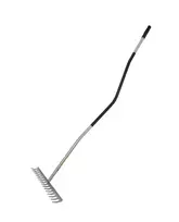 AW-Tools AWTOOLS GRĖBLYS SU KOTU, LENKTAS, 16 DANTŲ