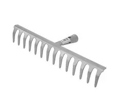 AW-Tools AWTOOLS GRĖBLYS BE KOTO 14 DANTŲ