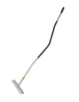AW-Tools AWTOOLS GRĖBLYS SU KOTU, LENKTAS, 14 DANTŲ