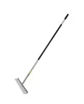 AW-Tools AWTOOLS GRĖBLYS SU KOTU METALINIS L140 14 DANTŲ