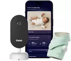 Išmanusis laikrodis Owlet Dream Duo žalia