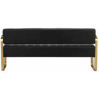 Gabbiano Sofa do poczekalni Avila złoto czarna | 5906717460838 | 5906717460838