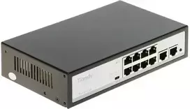Šakotuvas POE SWITCH TC-P3S010 SPEC:F/0820/AT/90 8 PORT TIANDY