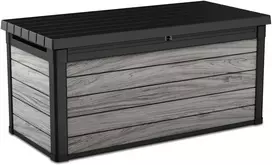 Sodo daiktadėžė Keter DECO DEC BOX, 570 l, Storm Pilkas