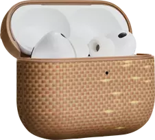 Pitaka Aramid Fiber Magnetic dėklas, Golden Glint – AirPods Pro 3