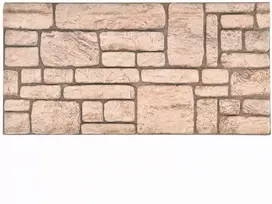 Sienų plokštės 10 pcs Smėlio 100 x 50 cm EPS putos