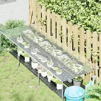 Augalų uždangalas Skaidrus 2 x 1,5 m PVC
