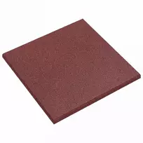 Kritimo apsaugos plytelės 24 pcs Raudona 50 x 50 cm Guma