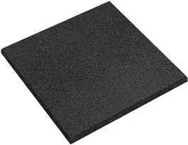 Kritimo apsaugos plytelės 24 pcs Juoda 50 x 50 cm Guma