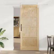Slankios durys Natūrali ir Balta 86 x 211 cm