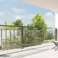 Tarpas 350 gsm Skaidrus 20 x 1,5 m PVC