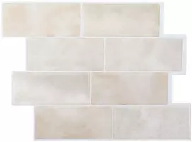 Metro plytelė 20 pcs Šviesiai ruda marmuro 29 x 21 cm