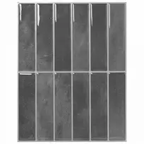 Stačiakampė plytelė 50 pcs Pilka 29 x 23 x 0,08 cm