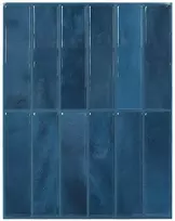 Stačiakampė plytelė 10 pcs Mėlyna 29 x 23 x 0,08 cm