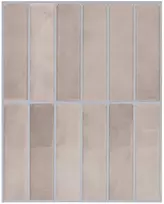 Stačiakampė plytelė 50 pcs Smėlio spalvos kava