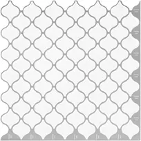 Lanterna plytelė 50 pcs Balta 27 x 27 cm Poliuretanas ir PET