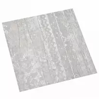 Savesiūnančių Grindų Plokštės 30,5 x 30,5 cm 20 pcs PVC Pilka