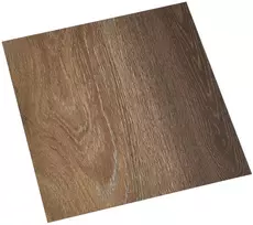 Savesiūnančių Grindų Plokštės 30,5 x 30,5 cm 20 pcs PVC Ruda