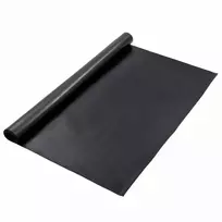 Grindų kilimėlis Juoda 1,2 x 2 m Guma