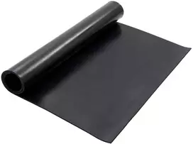 Grindų kilimėlis Juoda 1,2 x 2 m Guma