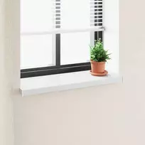 Langų palangė Balta 100 x 30 x 4,5 cm PVC