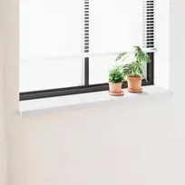 Langų palangė Balta 140 x 30 x 4,5 cm PVC