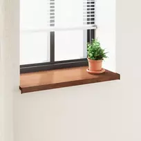 Langų palangė Ruda mediena 60 x 45 x 4,5 cm PVC