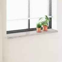 Langų palangė Marmurinė tekstūra 160 x 35 x 4,5 cm PVC