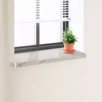 Langų palangė Marmurinė tekstūra 100 x 45 x 4,5 cm PVC