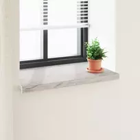 Langų palangė Marmurinė tekstūra 60 x 50 x 4,5 cm PVC