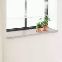 Langų palangė Marmurinė tekstūra 140 x 50 x 4,5 cm PVC