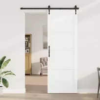 us durys Balta 83 x 232 cm fanera