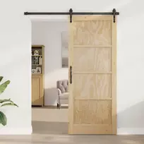 us durys Natūrali 86 x 211 cm fanera