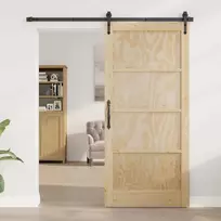 us durys Natūrali 93 x 202 cm fanera