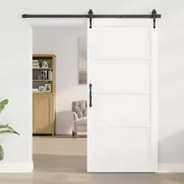 us durys Balta 93 x 202 cm fanera