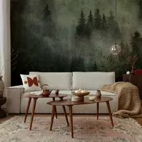 Fototapetai - Miglotas miško grožis