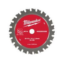 Diskas plieninių vamzdžių pjaustyklei MILWAUKEE M18 FPCS 115x12x1,6mm 24HW