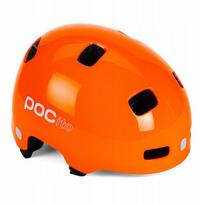 Poc Pocito Crane Mips vaikiškas dviračio šalmas, oranžinis, 55-58 cm