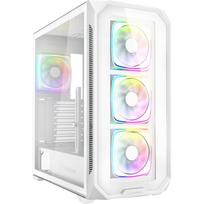 Kompiuterio korpusas Sharkoon AK5G RGB, balta sp.