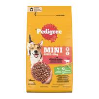 Sausas šunų maistas Pedigree Mini Adult <10 kg, jautiena/daržovės, 1.4 kg