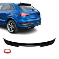 MX Spoileris ant Bagažinės Dangčio skirtas Audi Q3 8U (11-18), juodas blizgus